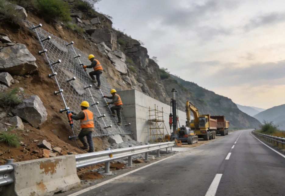 遂溪公路道路护坡